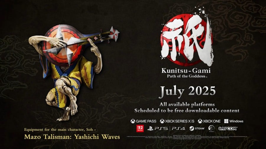 Kunitsu-Gami: Path Of The Goddess Celebrates 1st Anniversary With Free DLC