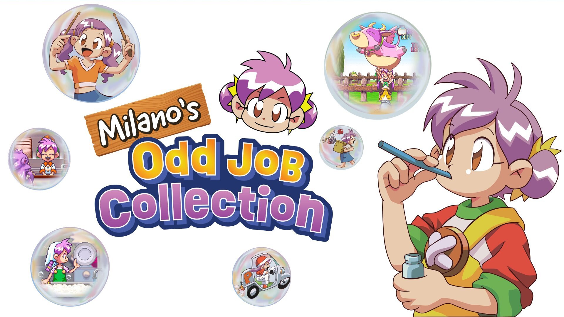 Legendary PS1 Minigame Compilation Milano’s Odd Job Collection Comes to PS5, PS4