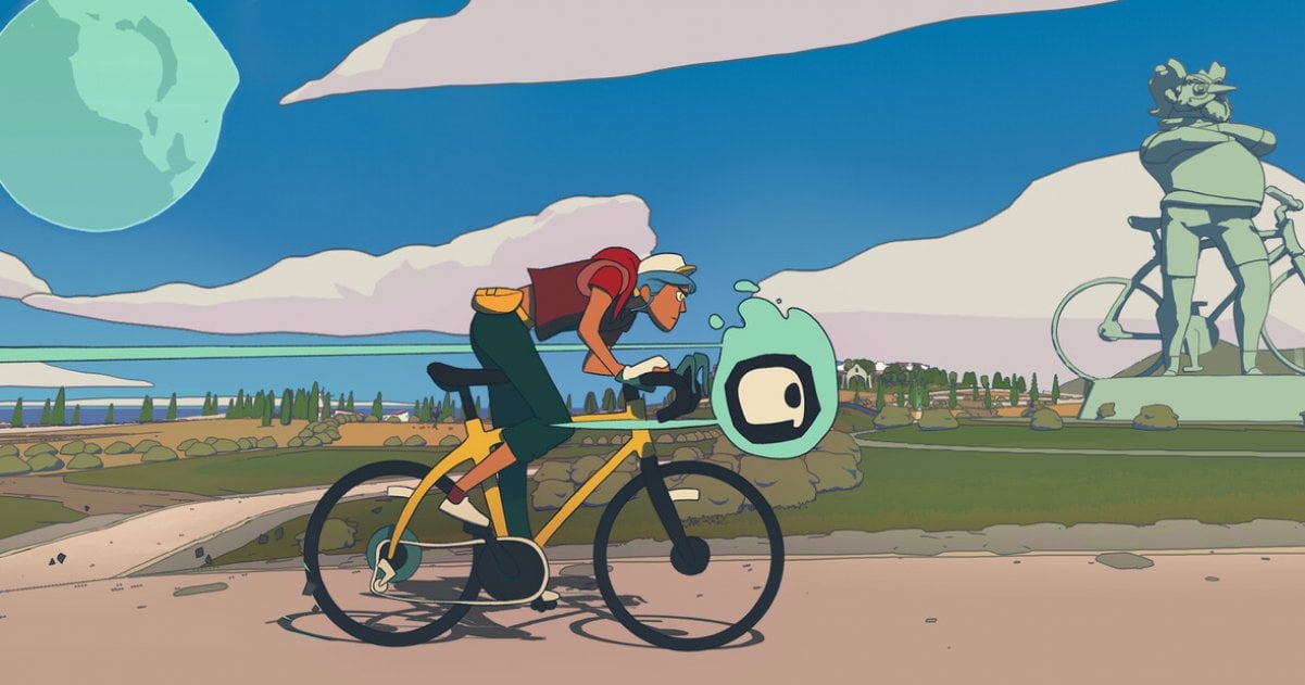 Uber-Promising Ghostly Cycling Sim Wheel World Pedals to PS5 on 23rd July
