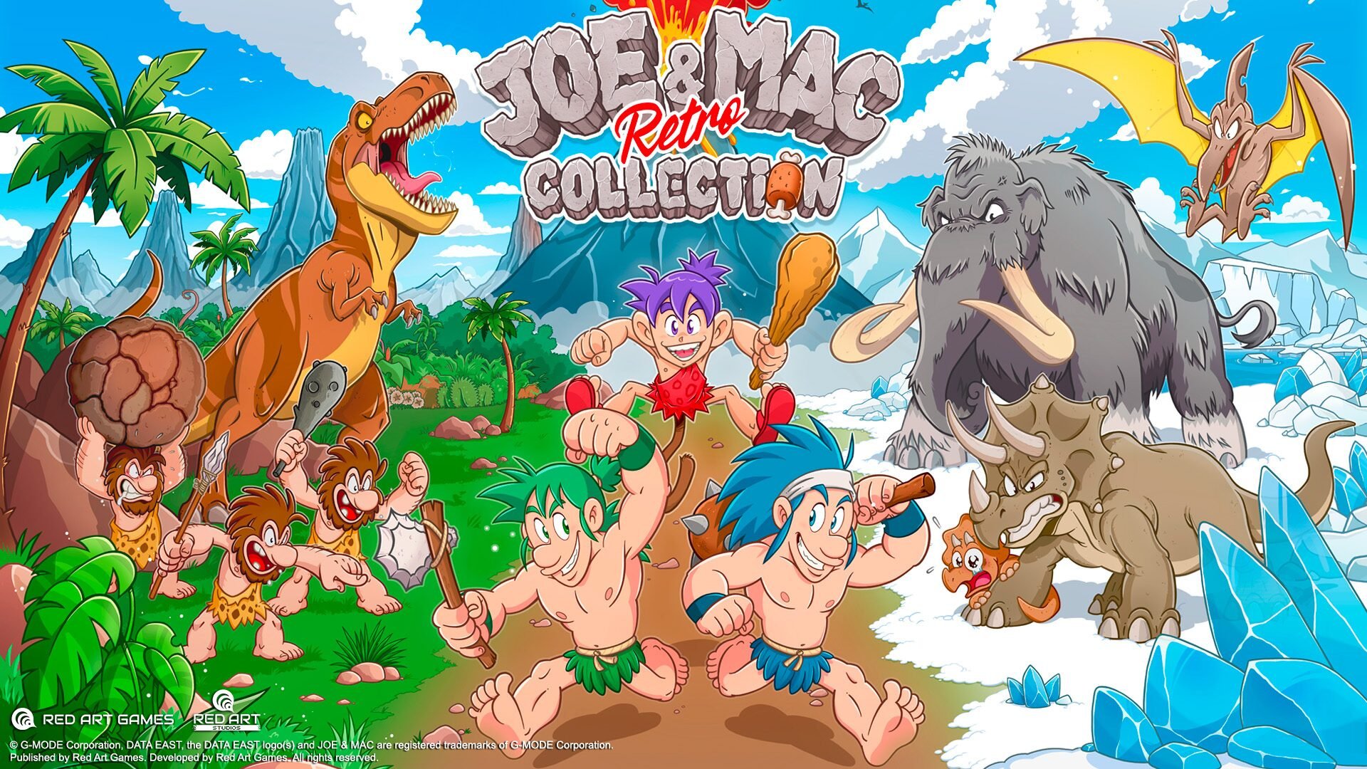 Joe & Mac Retro Collection Brings Prehistoric Fun to PS5 This Year