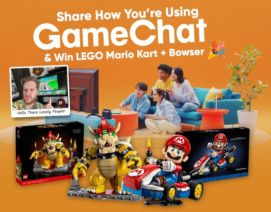 Competition: Share How You’re Using GameChat and Win LEGO Mario Kart + Mighty Bowser!