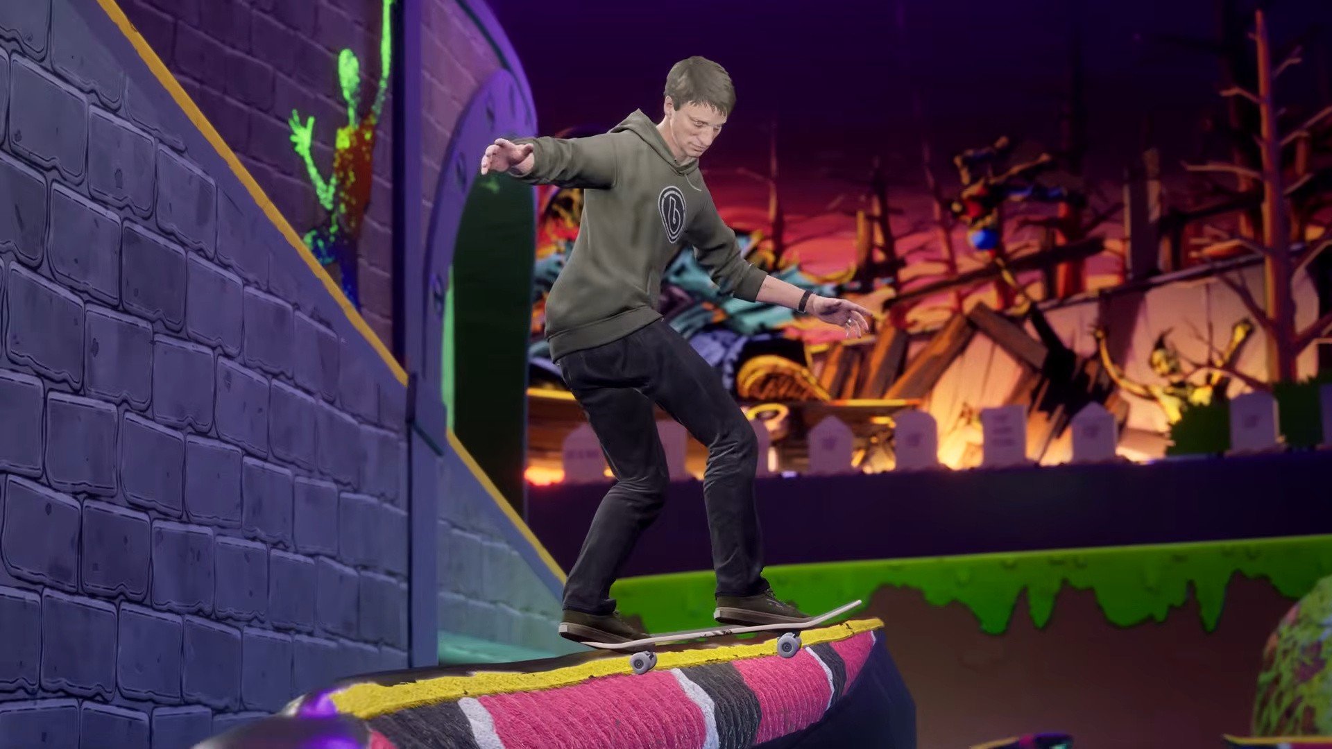 Video: Get A “Bird’s Eye View” Of Pinball Park In Tony Hawk’s Pro Skater 3 + 4