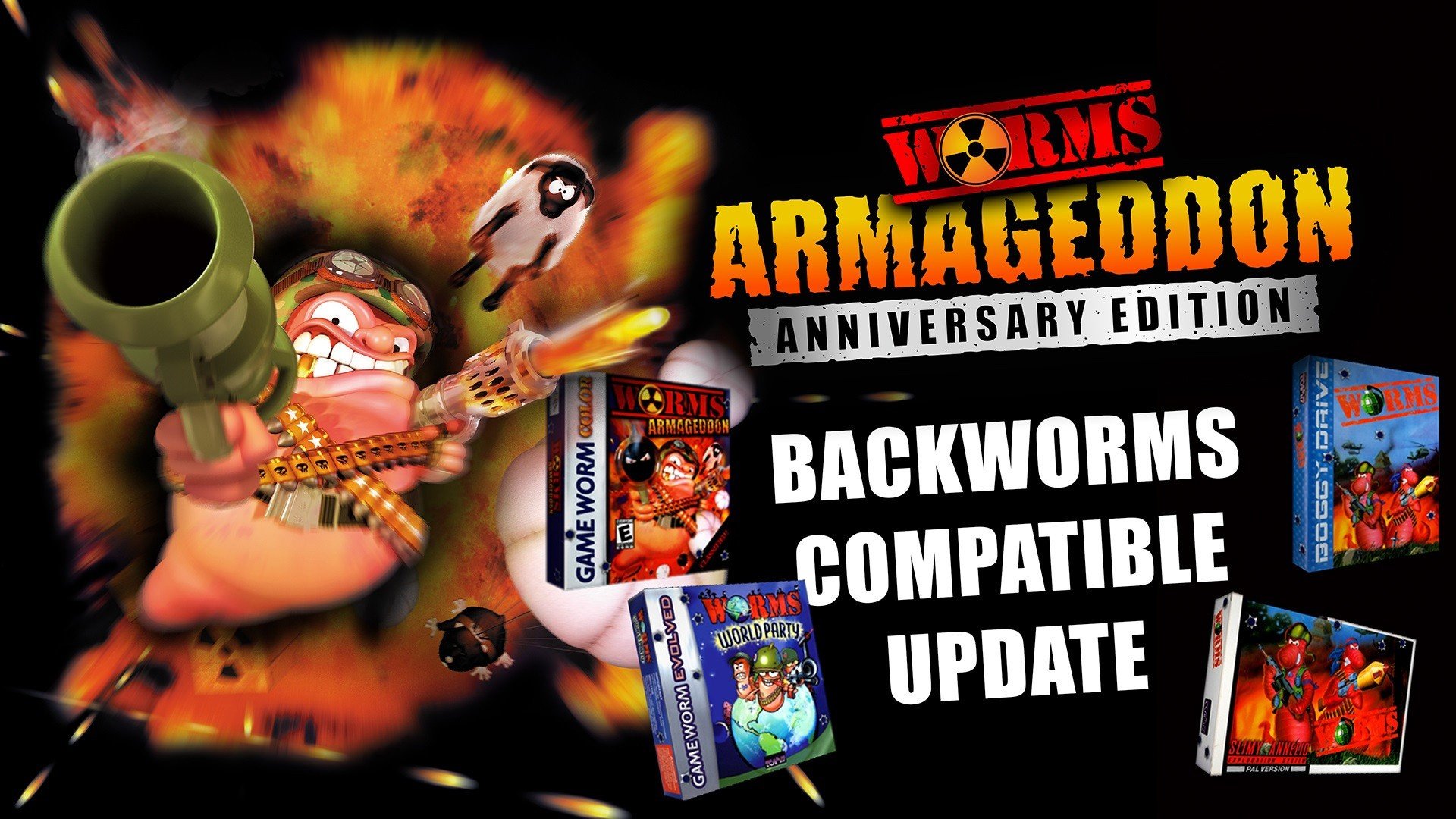 Worms Armageddon: Anniversary Edition Free Update Adds Three Extra Games on PS5, PS4