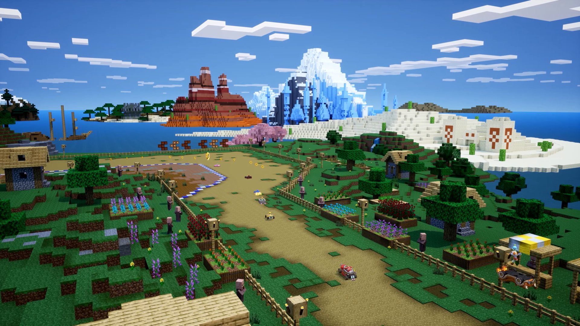 Sonic Racing: CrossWorlds Features Xbox’s Minecraft, Launches This September