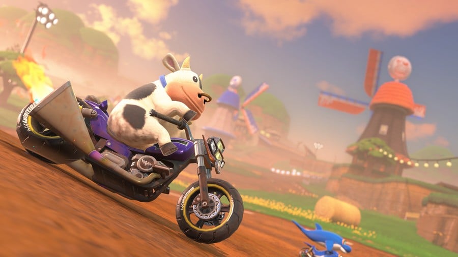 Mario Kart World Producer Answers The Biggest Question Of All: Does Cow Eat Hamburgers?