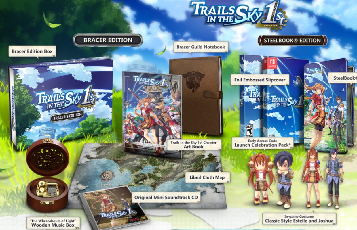 Trails in the Sky 1st Chapter Western Collector’s Edition and Season Pass Revealed