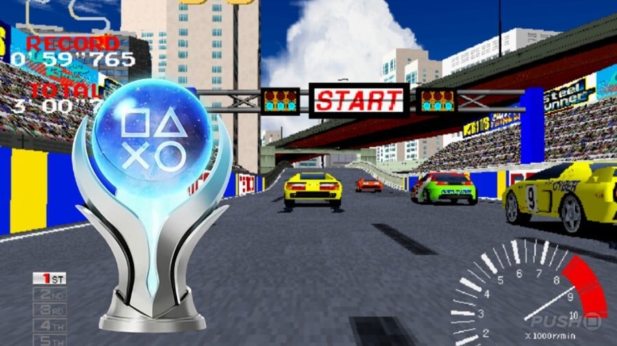 Yes, You Can Earn a Platinum in Arcade Ridge Racer on PS5