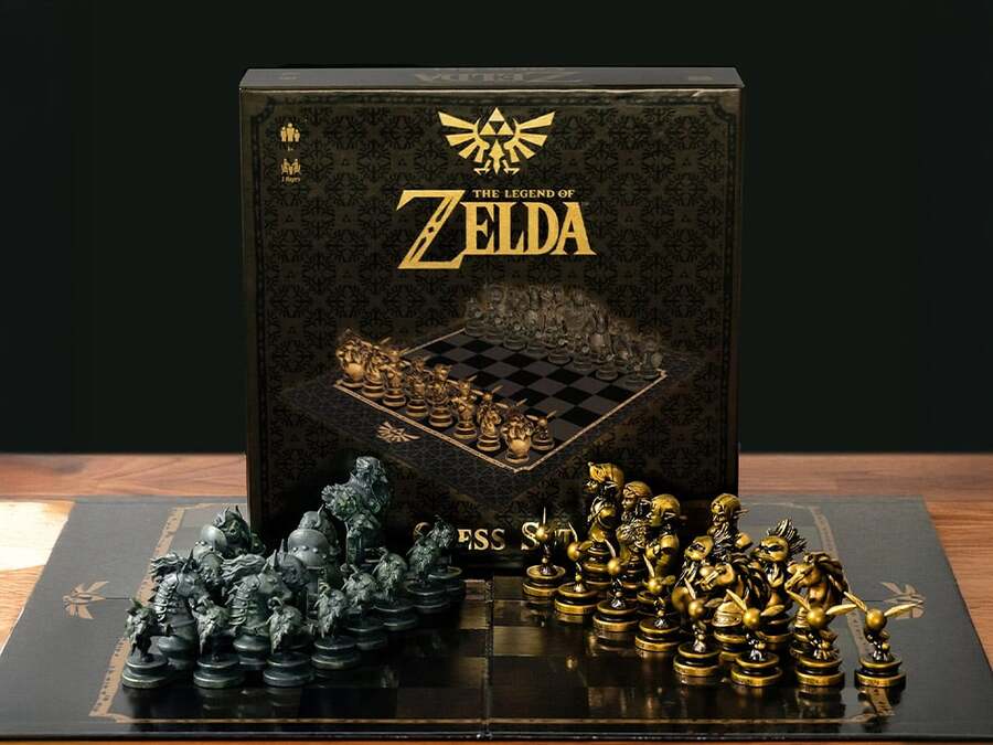 Officially Licensed ‘The Legend of Zelda Collector’s Edition’ Chess Set Now Available For Pre-Order