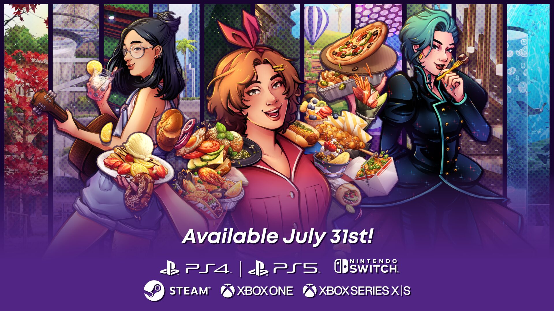 Cook Serve Forever launches July 31 for PS5, Xbox Series, PS4, Xbox One, Switch, and PC