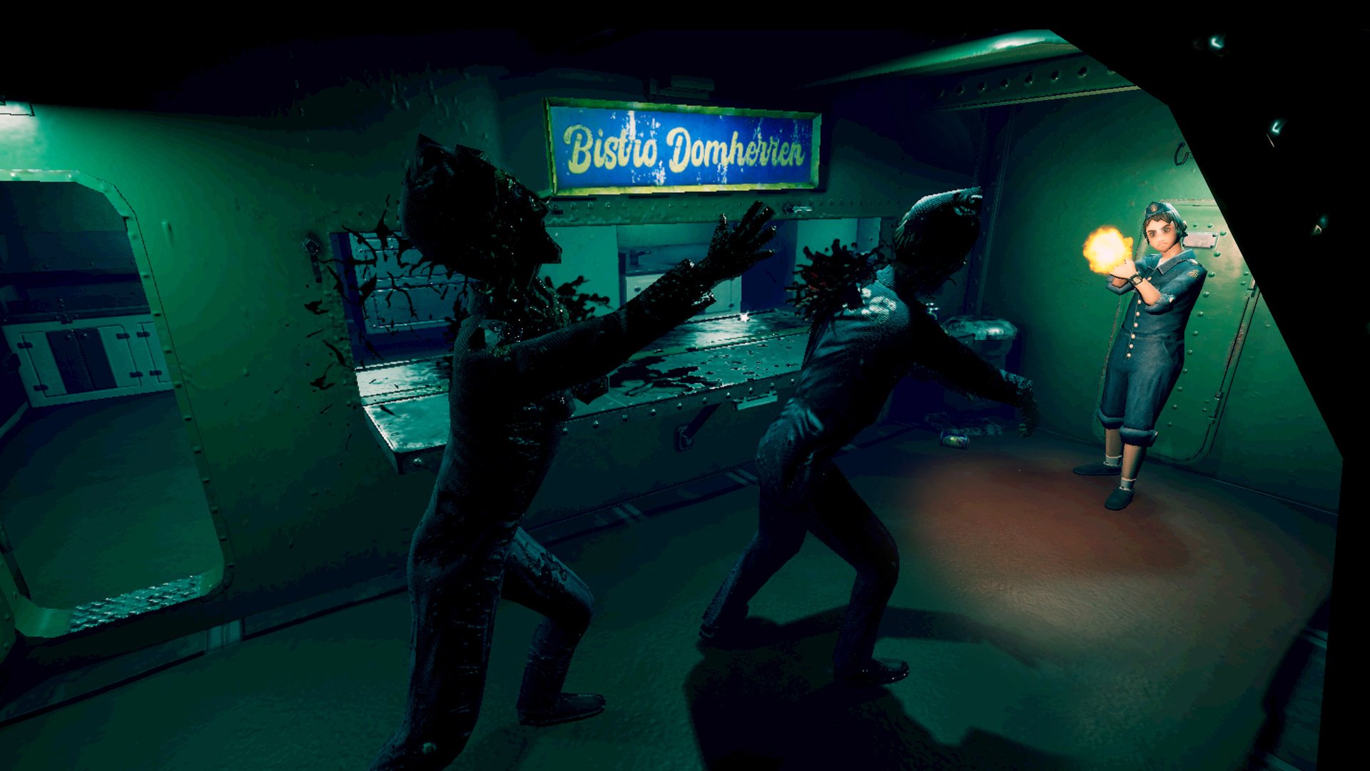 Heavy Metal Death Can is a PS1 inspired zombie survival horror set in a 1970s submarine