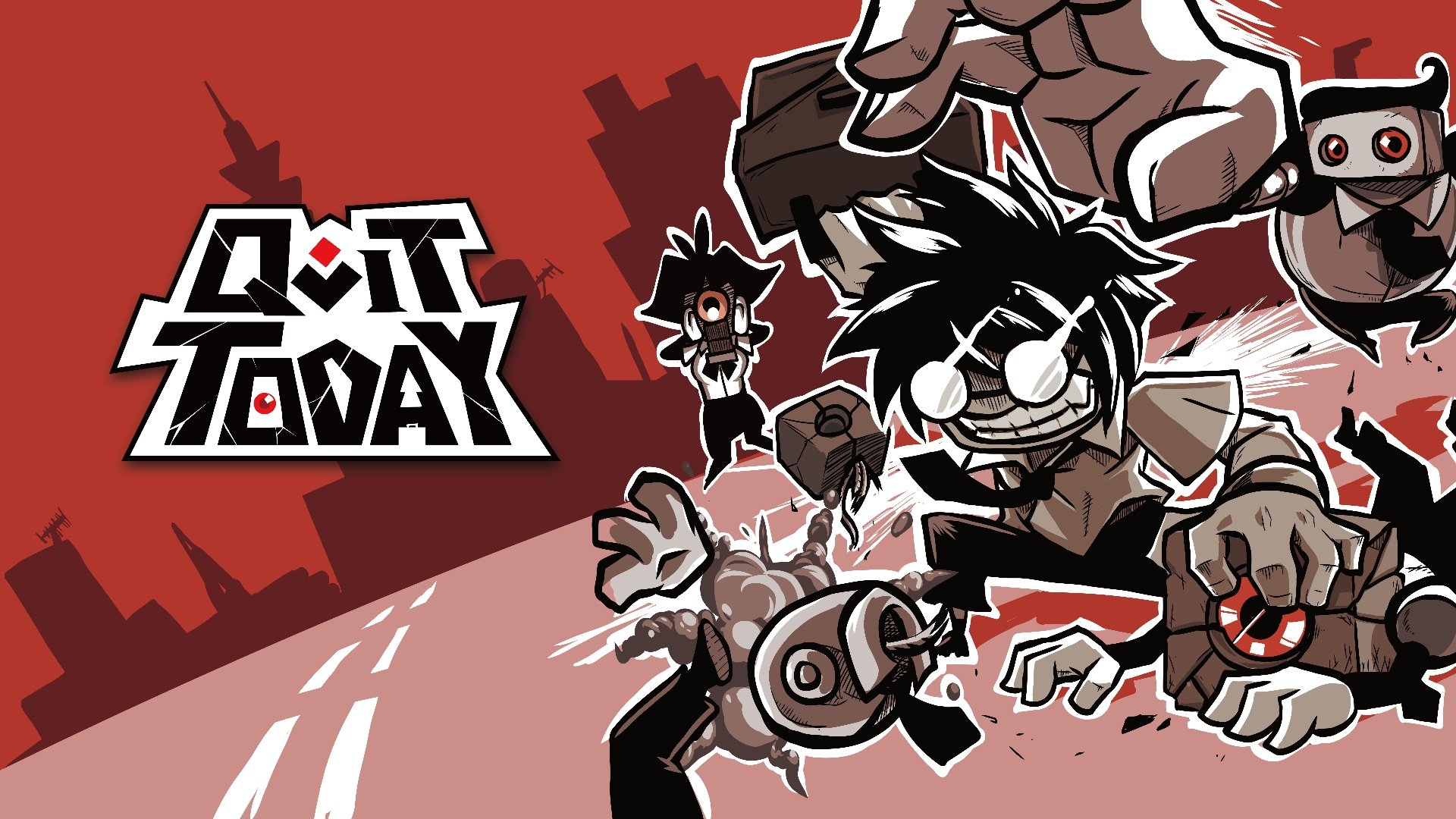 Side-scrolling beat ’em up game QUIT TODAY coming to PS5, PS4, and Switch on October 22