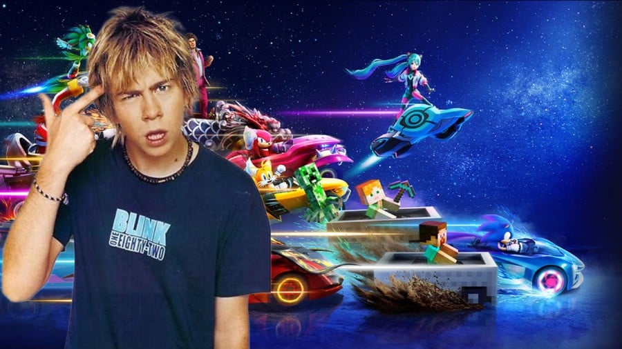 Busted’s James Bourne Bleats Out Sonic Racing’s Cheesy Theme Tune