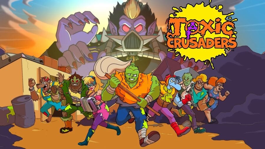 Hype Inducing 90s Brawler Toxic Crusaders Drops 4th December on PS5, PS4