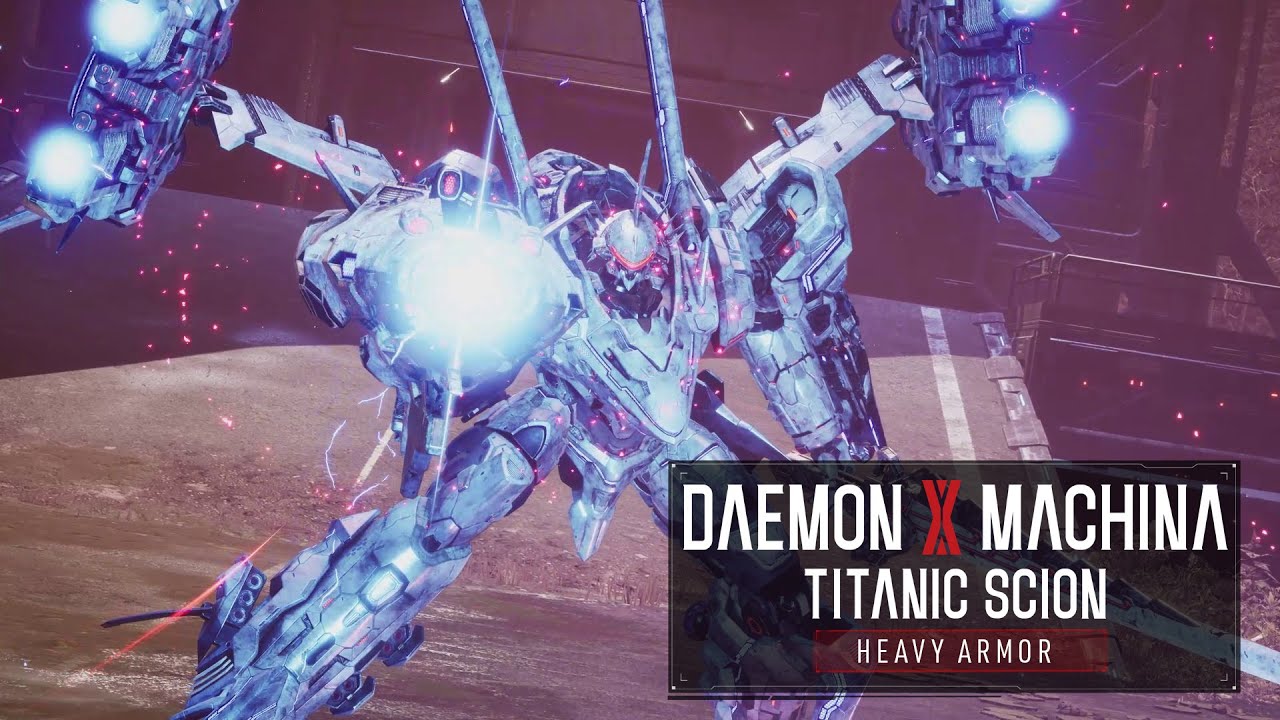 Daemon X Machina: Titanic Scion Drops Two New Gameplay Videos