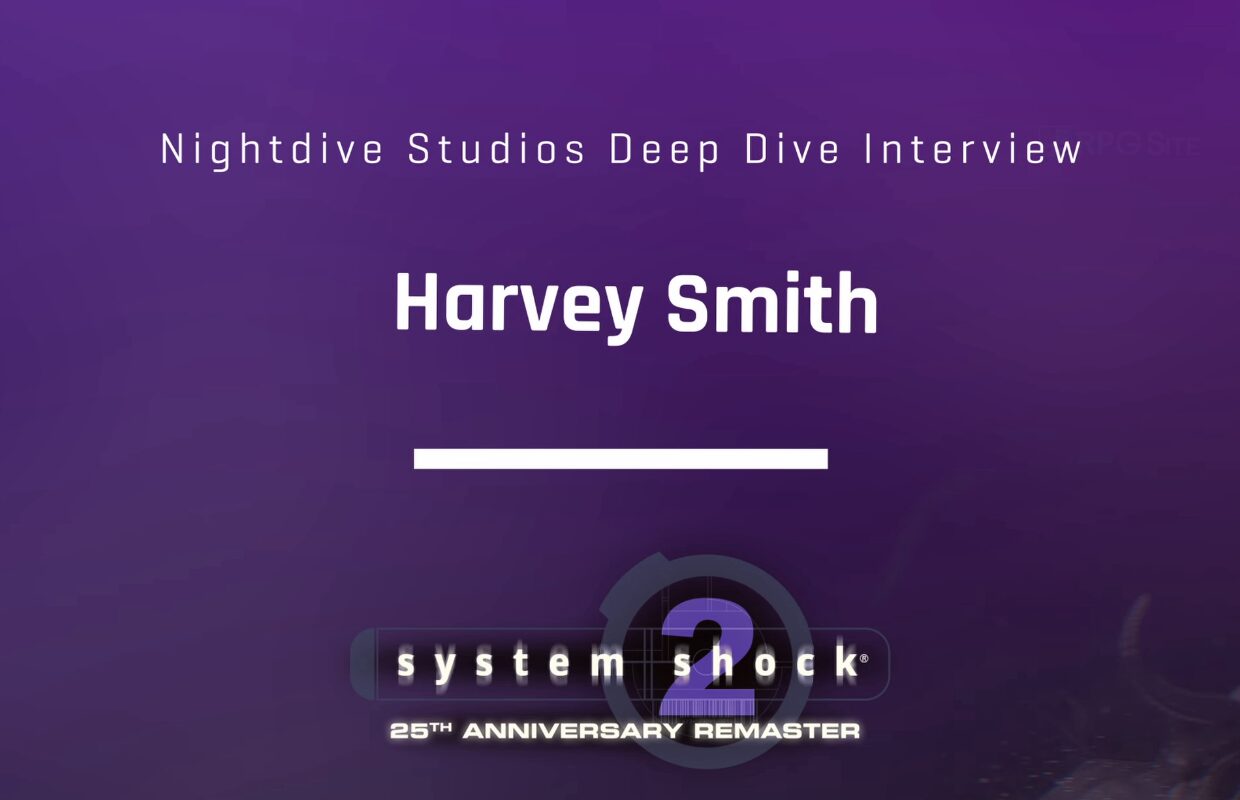 New System Shock 2 Deep Dive interview video from Nightdive features Harvey Smith going over the original game
