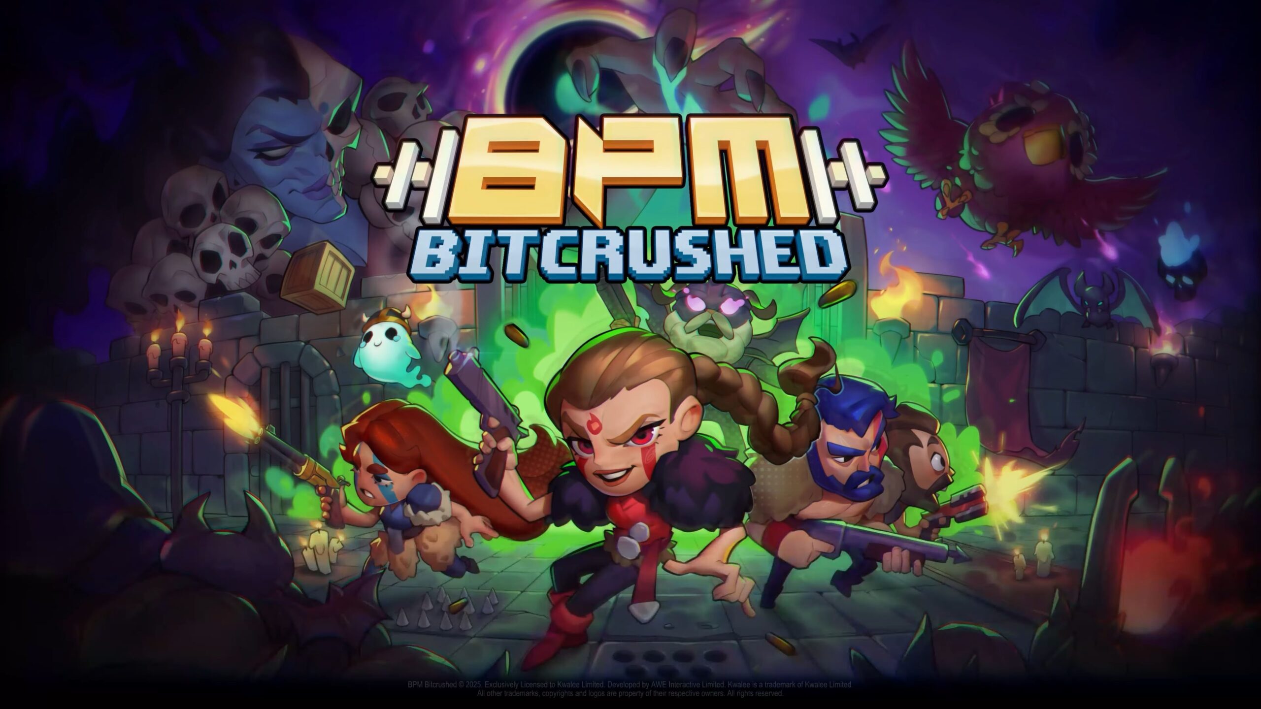 Roguelite rhythm dungeon crawler BPM Bitcrushed announced for PS5, Xbox Series, Switch, and PC
