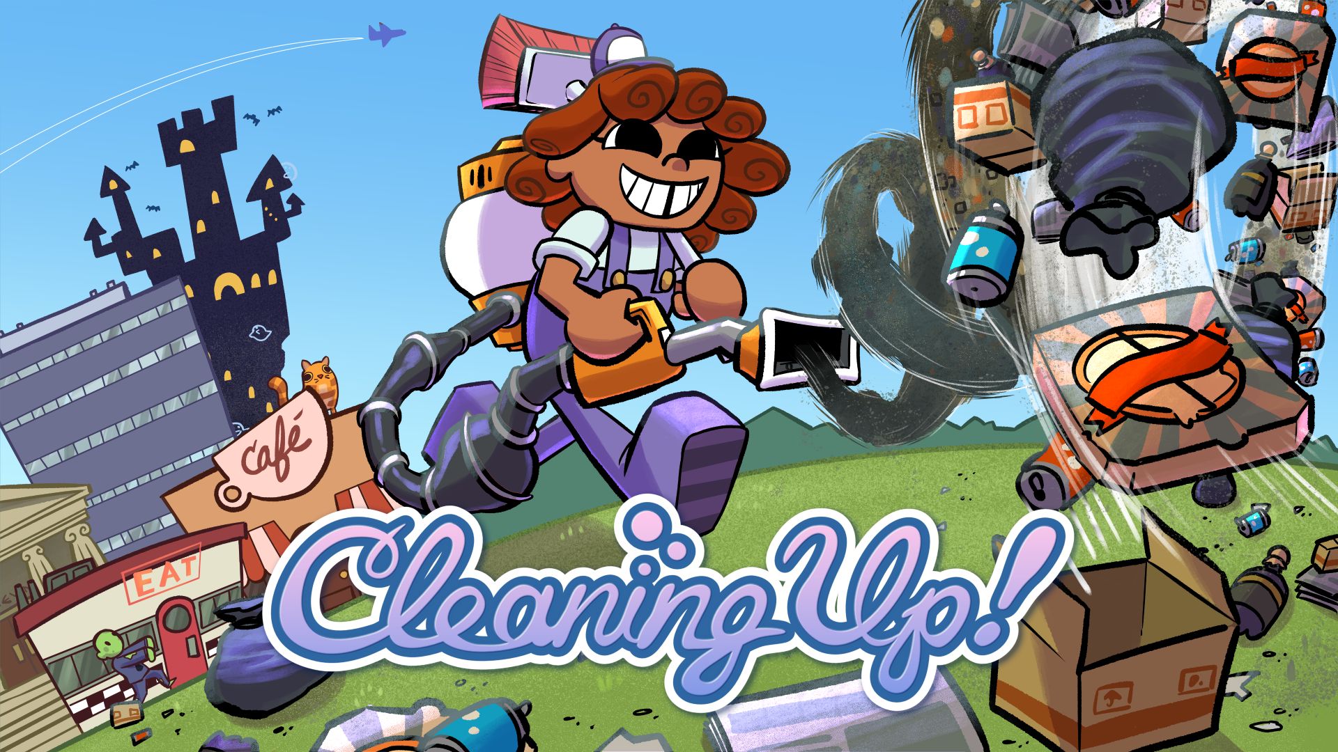 Cozy cleaning simulator Cleaning Up! announced for PS5, Xbox Series, PS4, Xbox One, Switch, and PC