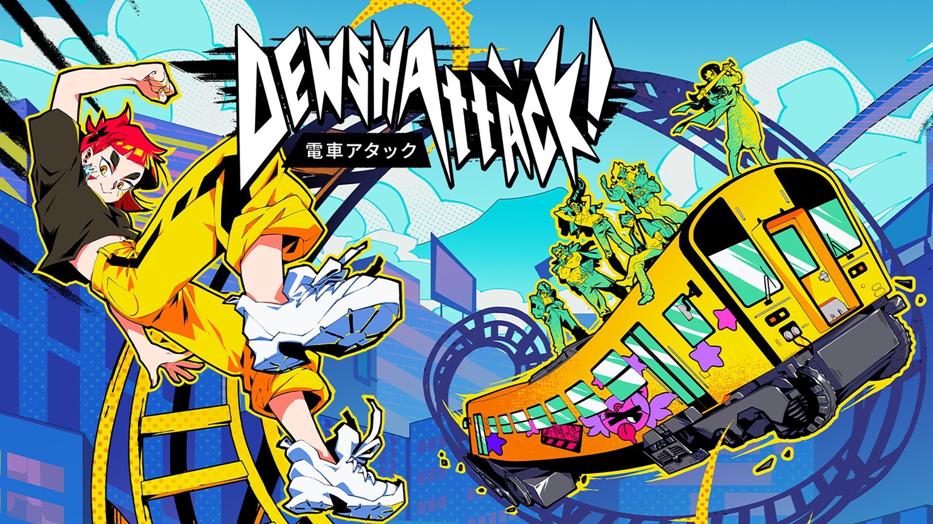 Trick-based 3D train platformer Denshattack! announced for PS5, Xbox Series, and PC