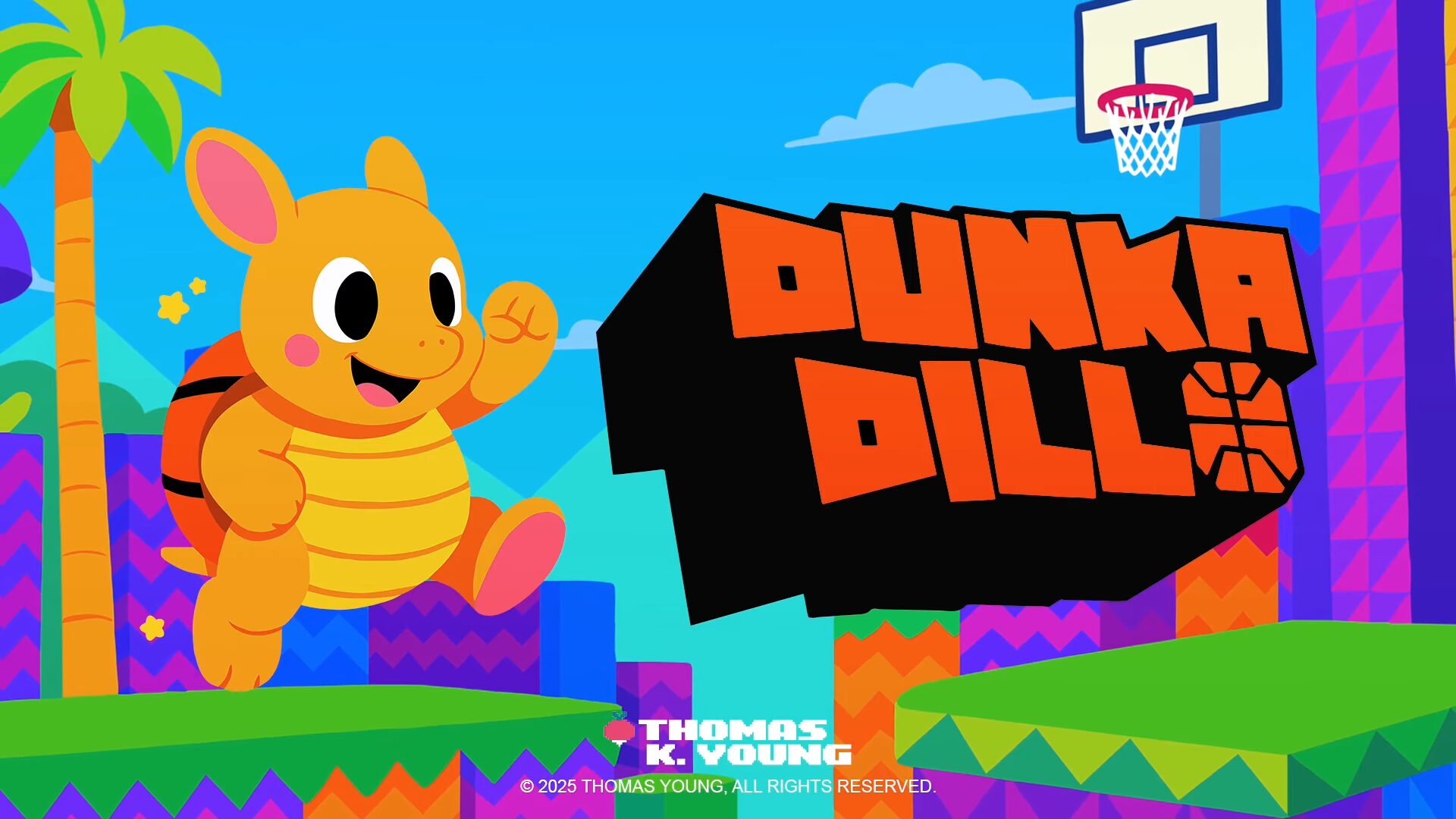 Side-scrolling platformer Dunkadillo announced for Switch, PC, iOS, and Android