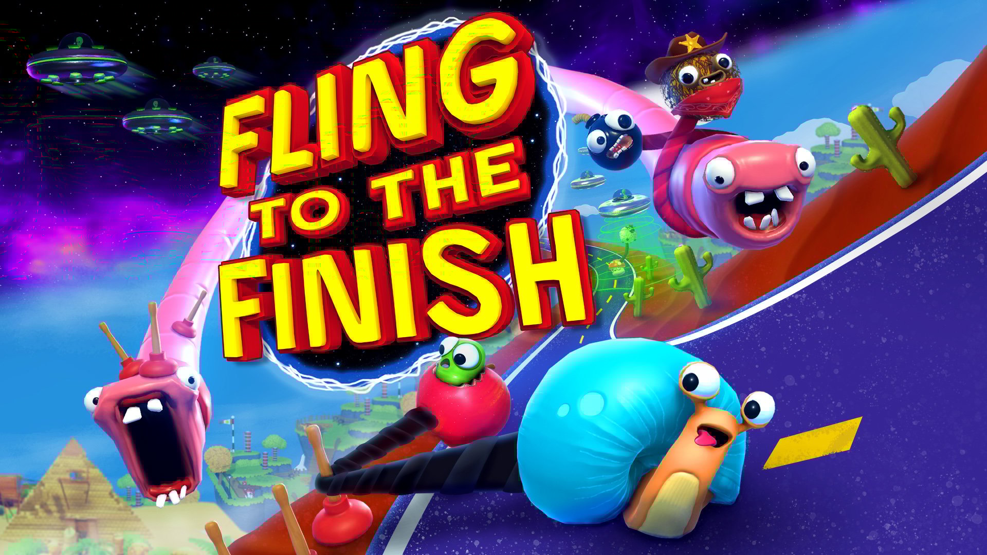 Fling to the Finish coming to PS5, Xbox Series, PS4, Xbox One, and Switch on September 4