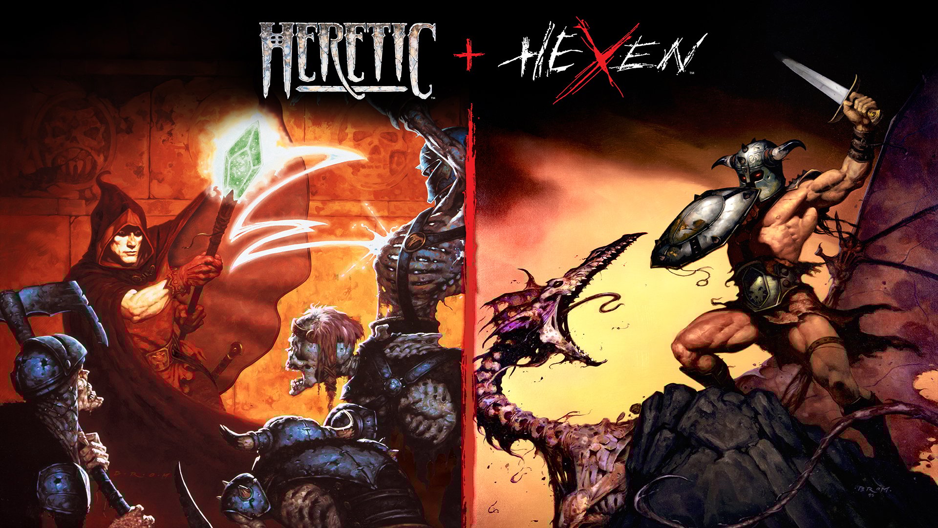 Heretic + Hexen announced for PS5, Xbox Series, PS4, Xbox One, Switch, and PC; now available