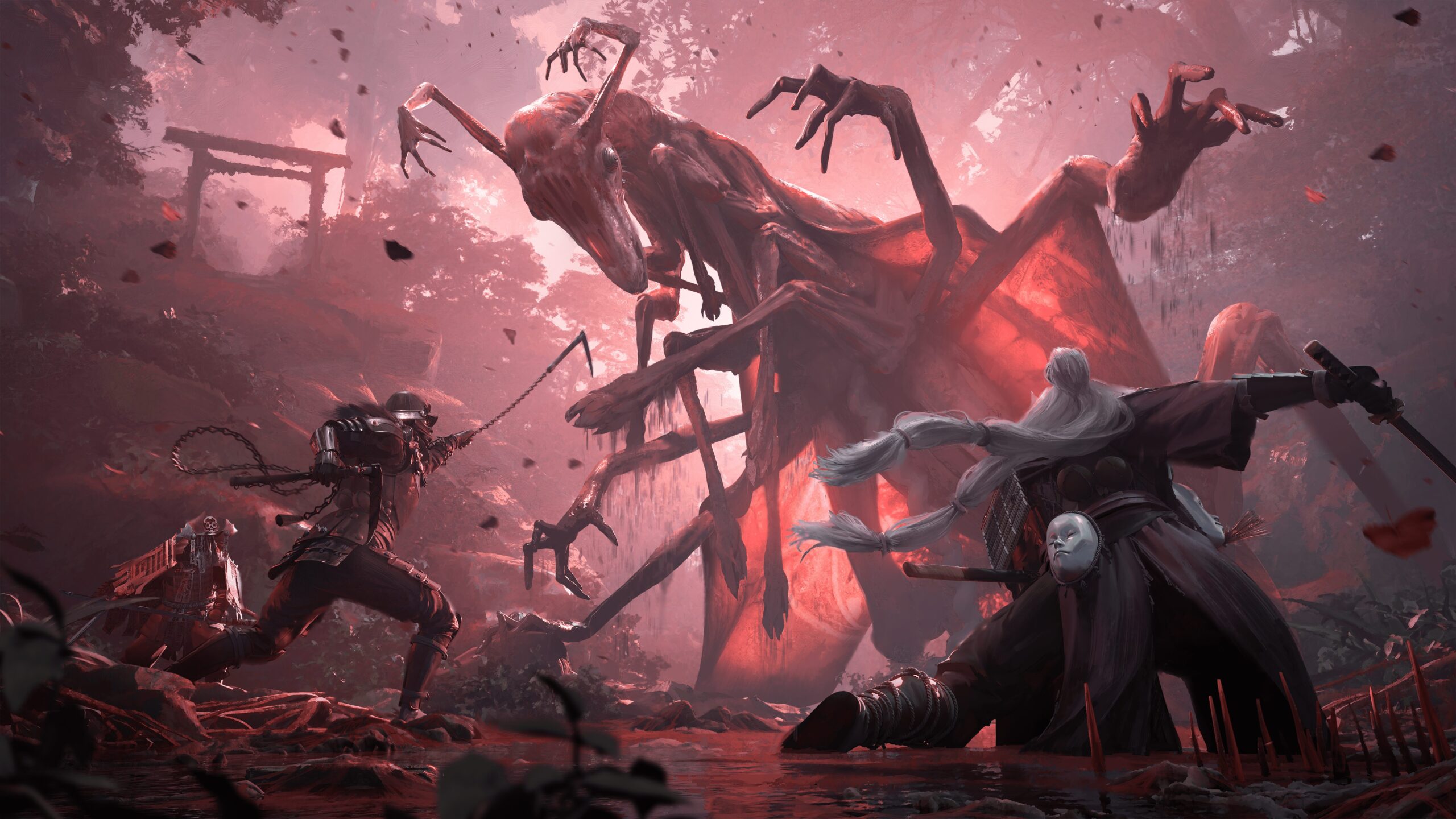 Japanese dark fantasy-inspired cosmic horror extraction-lite Kaidan announced for PC