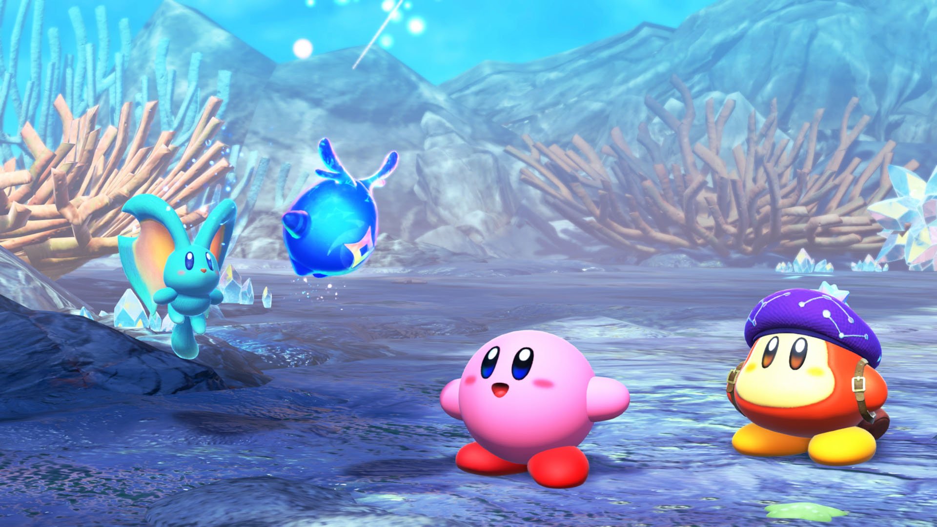 Kirby and the Forgotten Land Switch 2 trailer showcases Star-Crossed World DLC