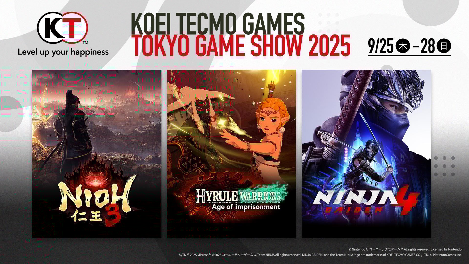 Koei Tecmo announces TGS 2025 lineup
