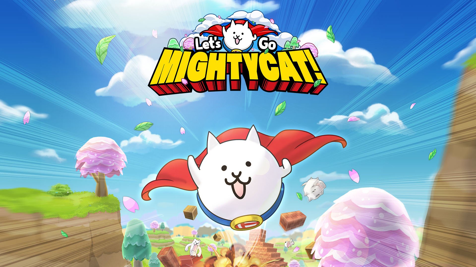 The Battle Cats 3D action puzzle spin-off Let’s Go Mightycat! announced for Apple Arcade