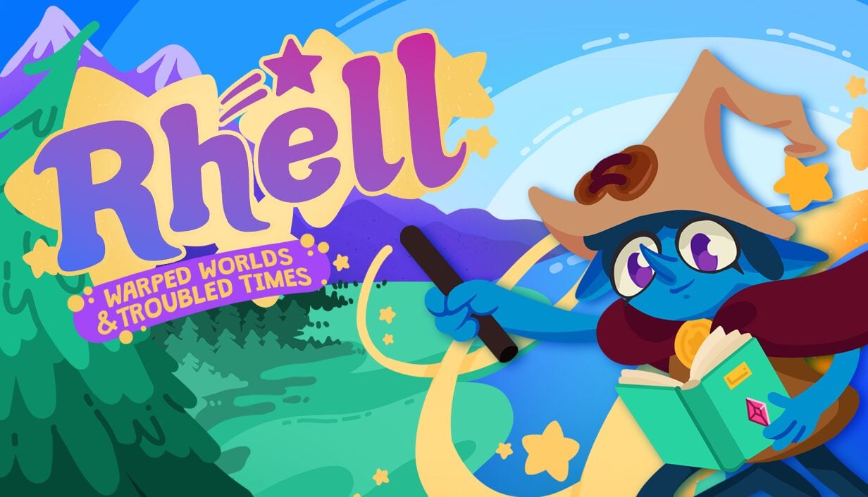 Semi-open-world puzzle adventure game Rhell: Warped Worlds & Troubled Times announced for PS5, Xbox Series, PS4, Xbox One, and PC