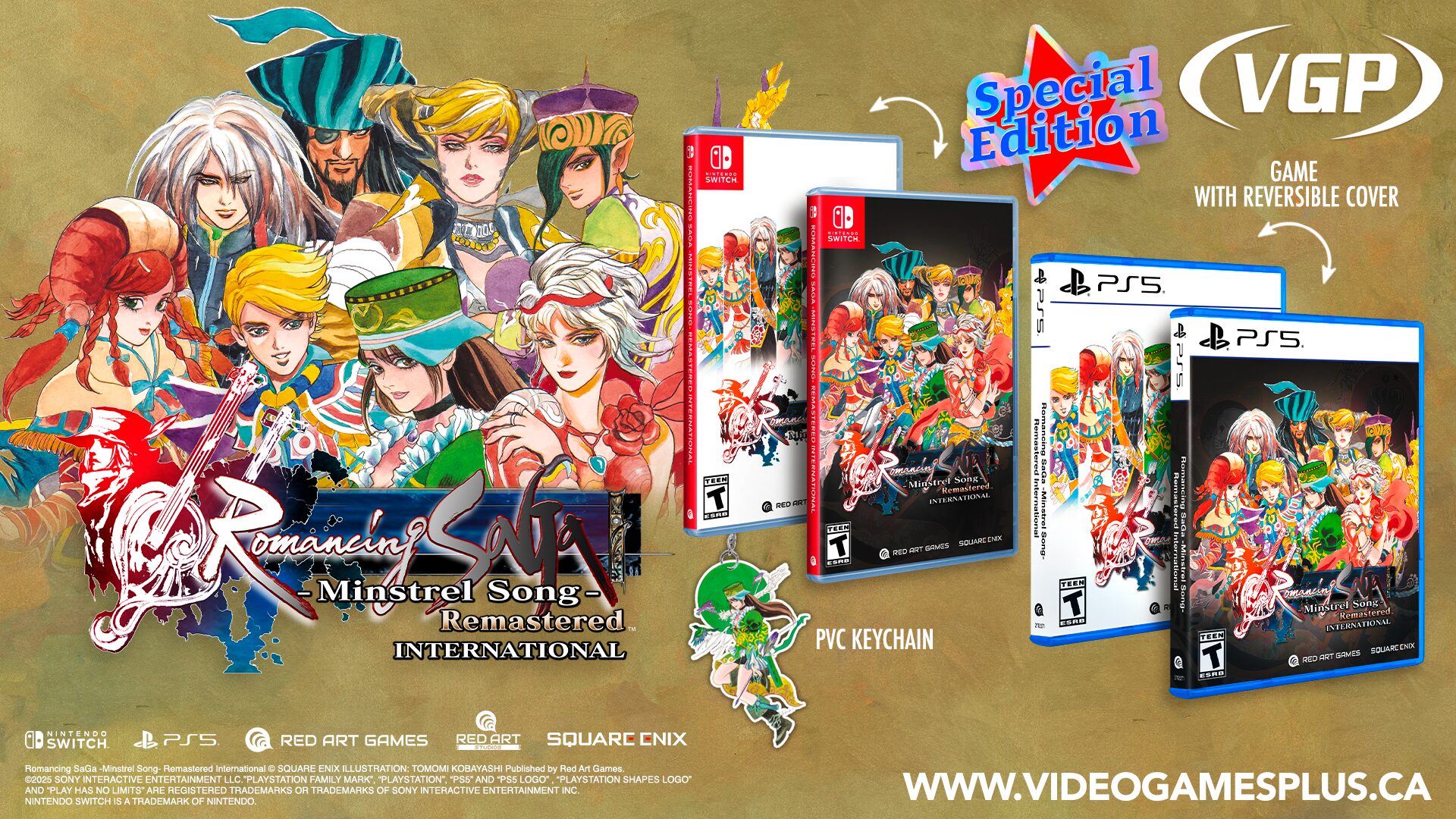 Romancing SaGa: Minstrel Song Remastered International launches December 9