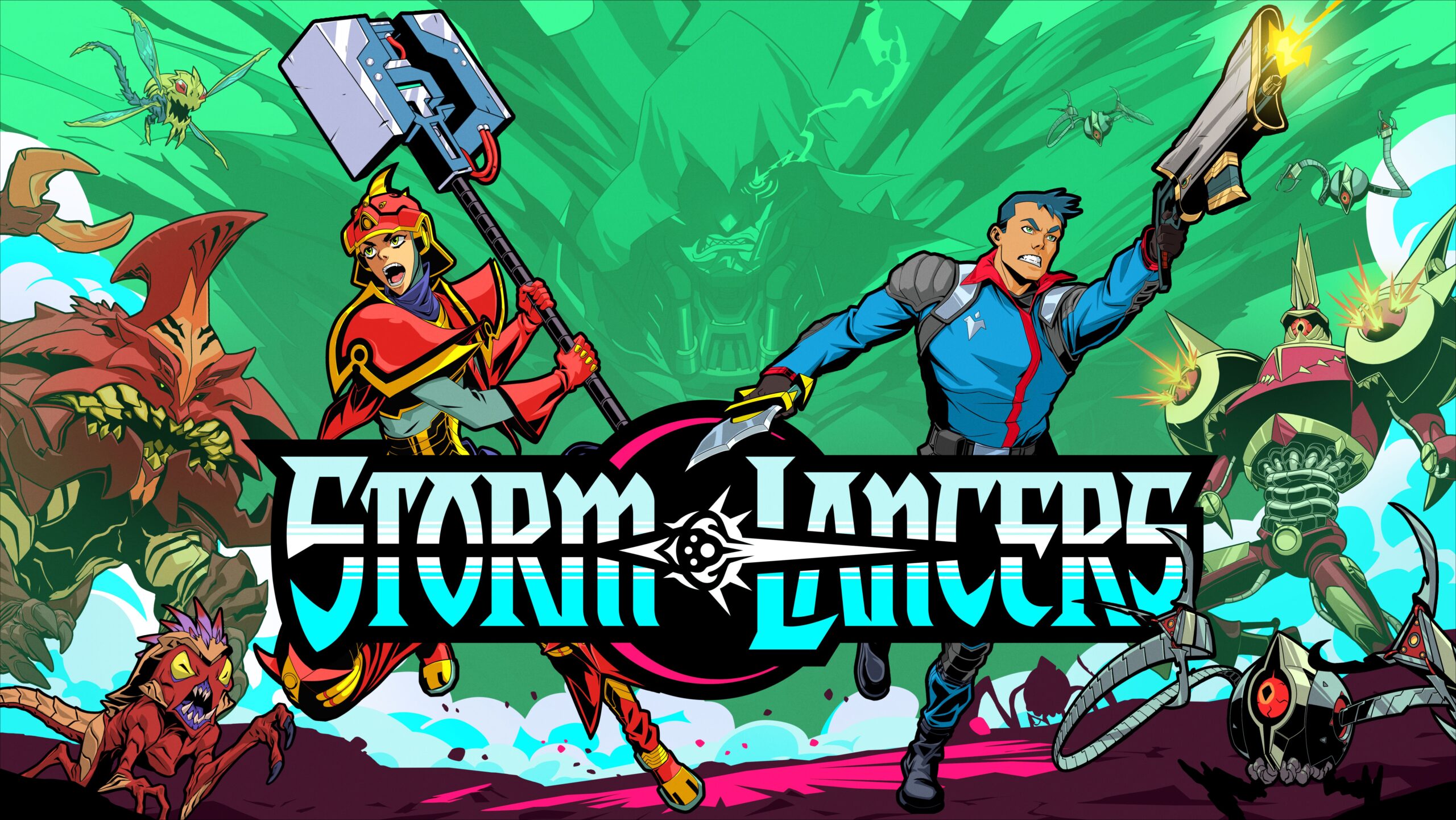Co-op side-scrolling roguelike action game Storm Lancers announced for Switch