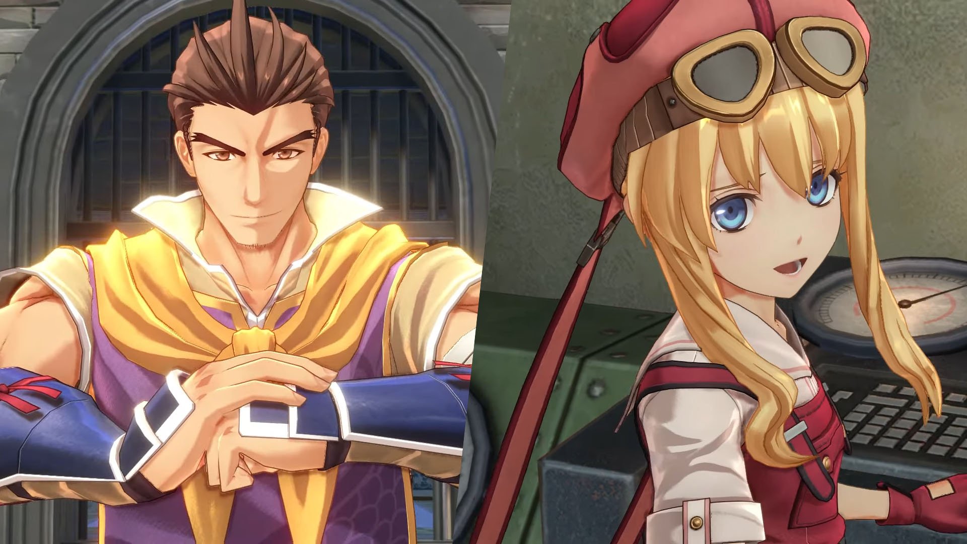 Trails in the Sky 1st Chapter character trailers – Tita Russell, Zin Vathek
