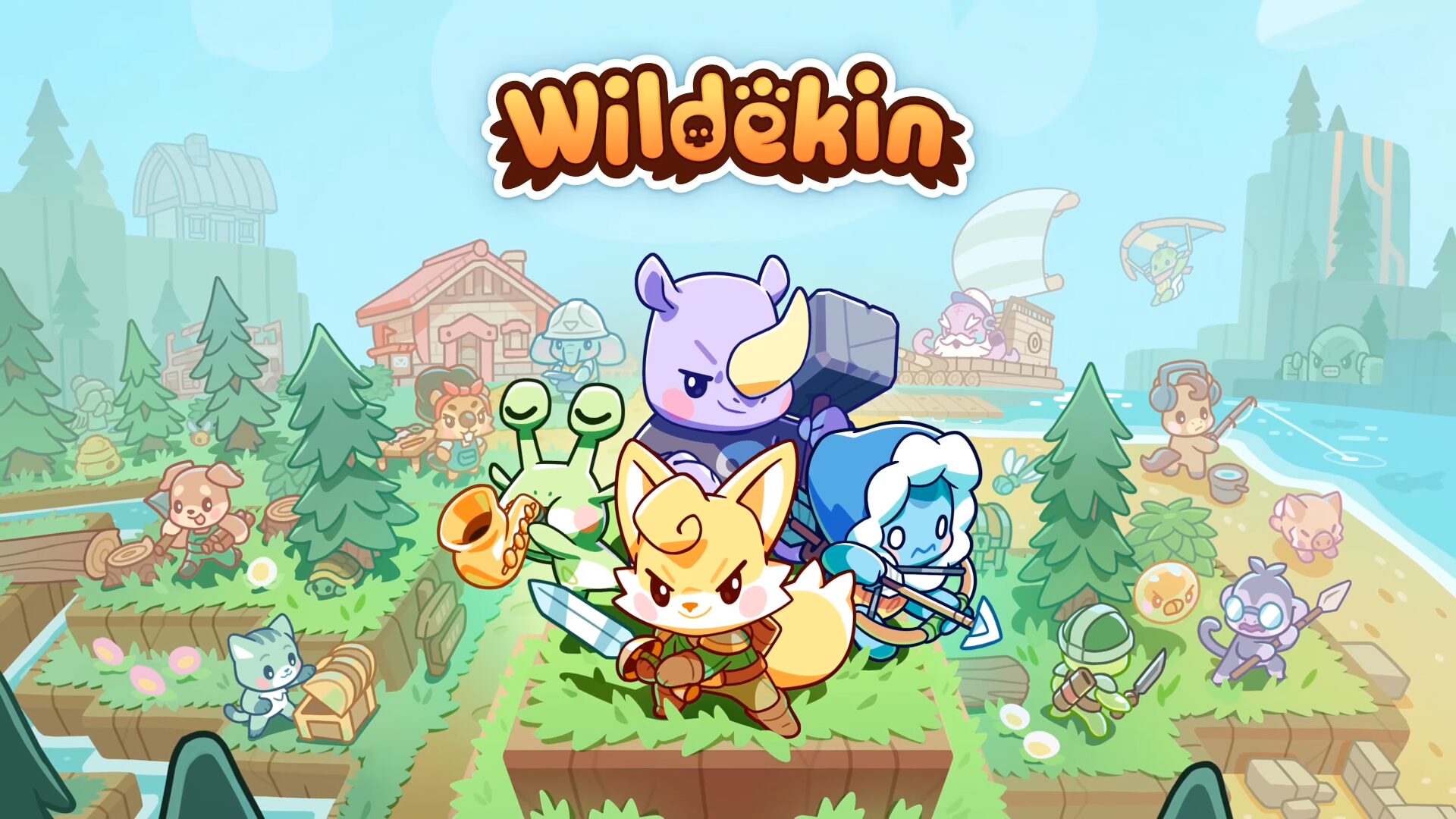 3D pixel art co-op adventure game Wildekin announced for Xbox Series, Xbox One, and PC