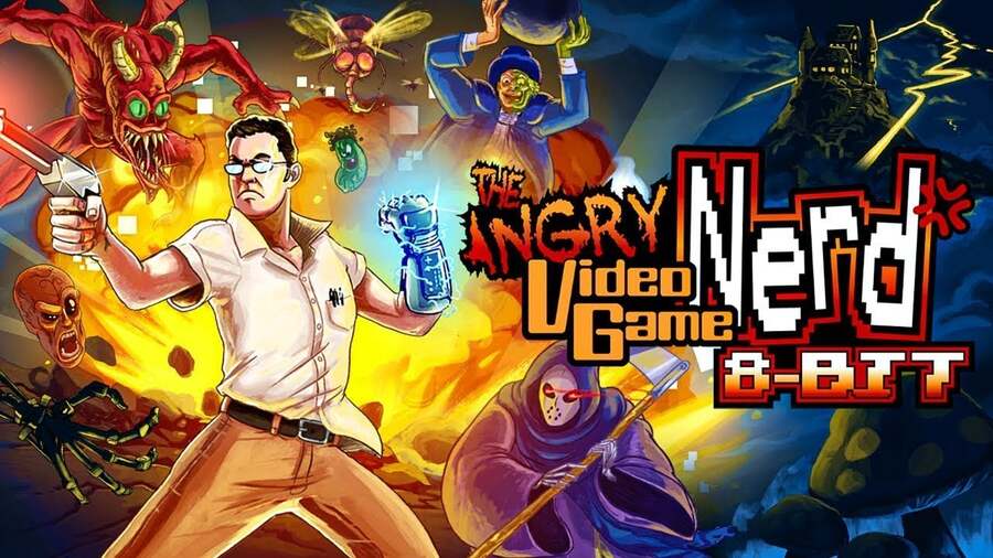 Angry Video Game Nerd 8-Bit’s Gonna Take You Back to Past on PS5, PS4