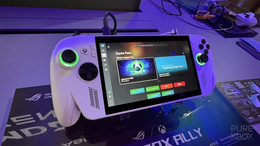 ASUS Shares Footage Of Loads Of Games Being Tested On ROG Xbox Ally