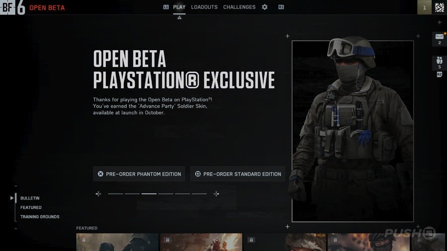 Battlefield 6 Open Beta Rewards You for Playing on PS5 with Exclusive Skin