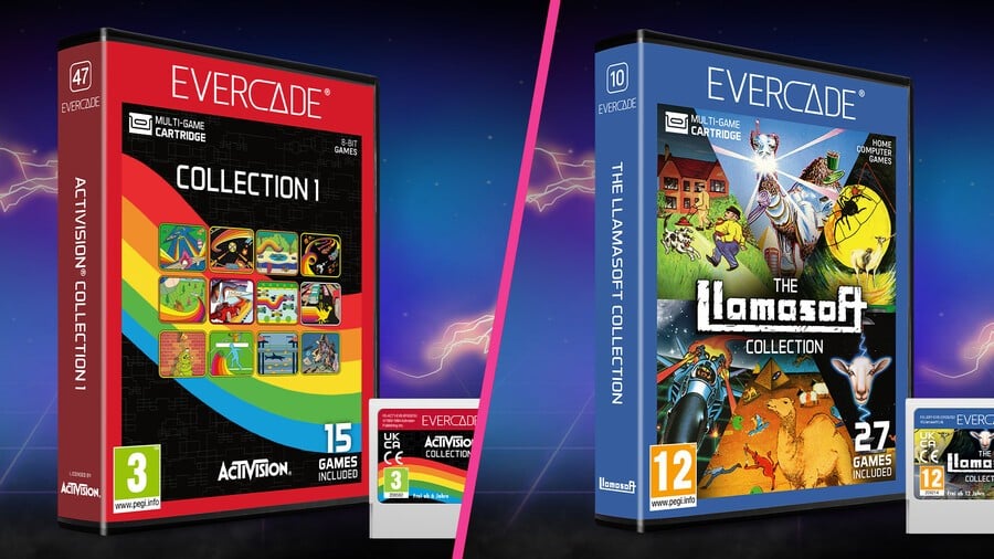 Evercade’s Next Two Carts Feature Activision And Llamasoft, And You Can Pre-Order Them Now