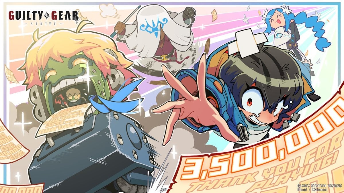 Guilty Gear Strives Tops a Once Unthinkable 3.5 Million Players