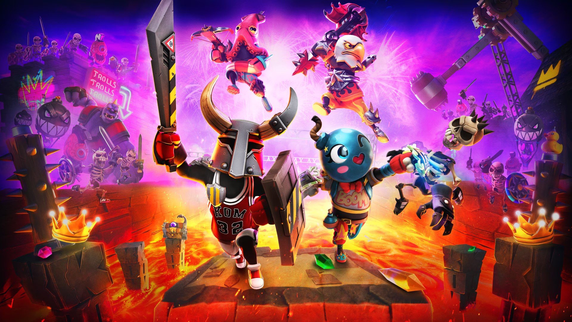 Co-Op Party Platformer King of Meat Delves onto PS5 in October, Playtest This Weekend
