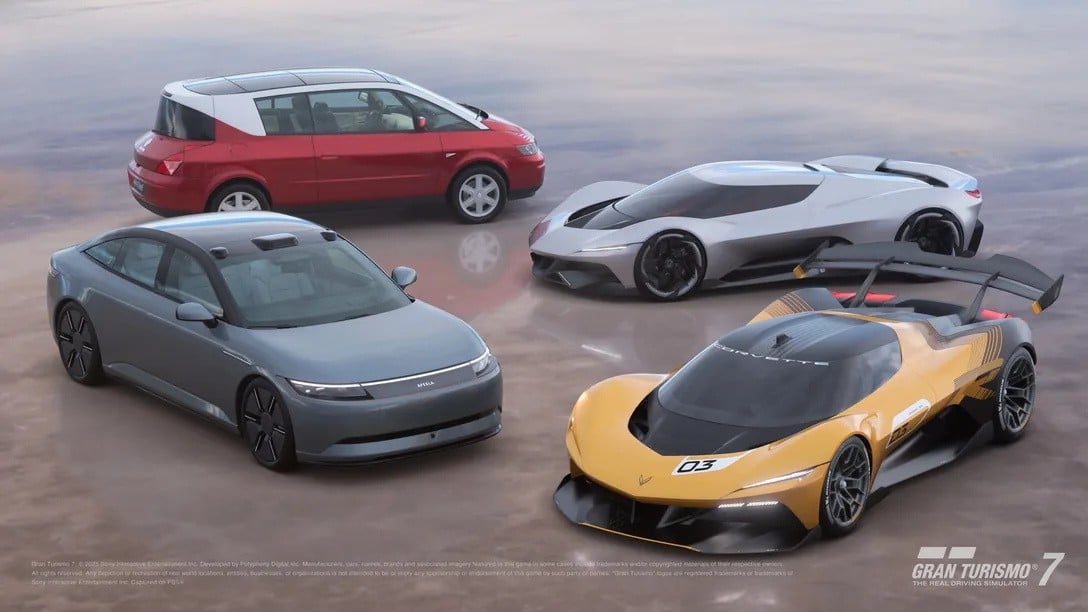 New Concept Cars Headline Gran Turismo 7 Patch 1.62 on PS5, PS4