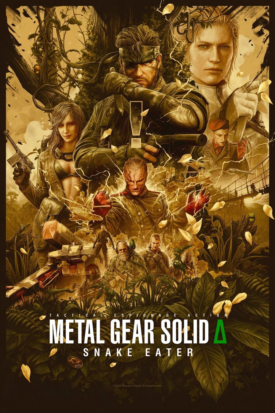 This Stunning Metal Gear Solid Delta Poster Is a Must-Buy for Fans
