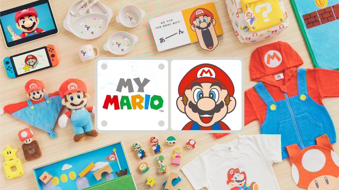 Nintendo announces My Mario, a range of products for young children including amiibo building blocks