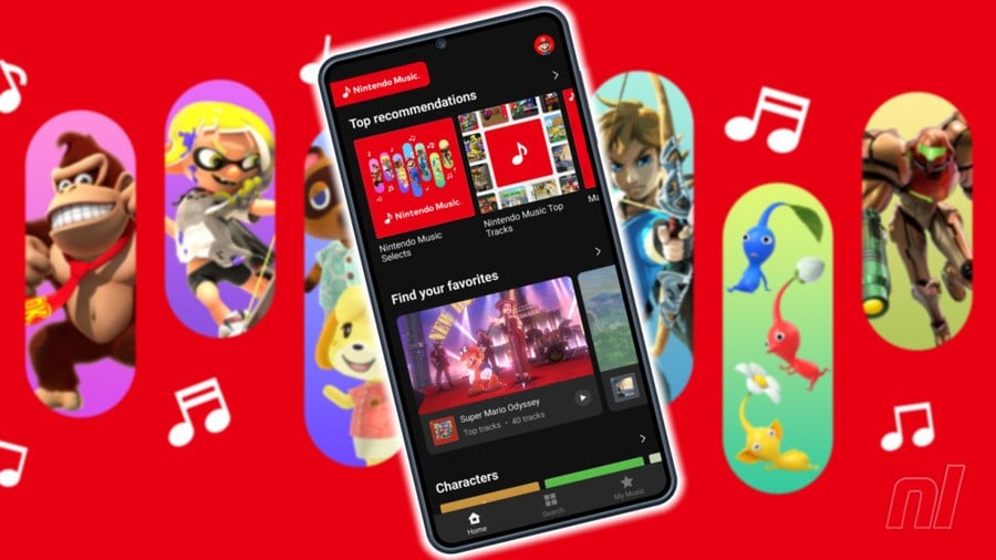 Nintendo Music Update Adds “Some Features” For Those With An Expired NSO Membership