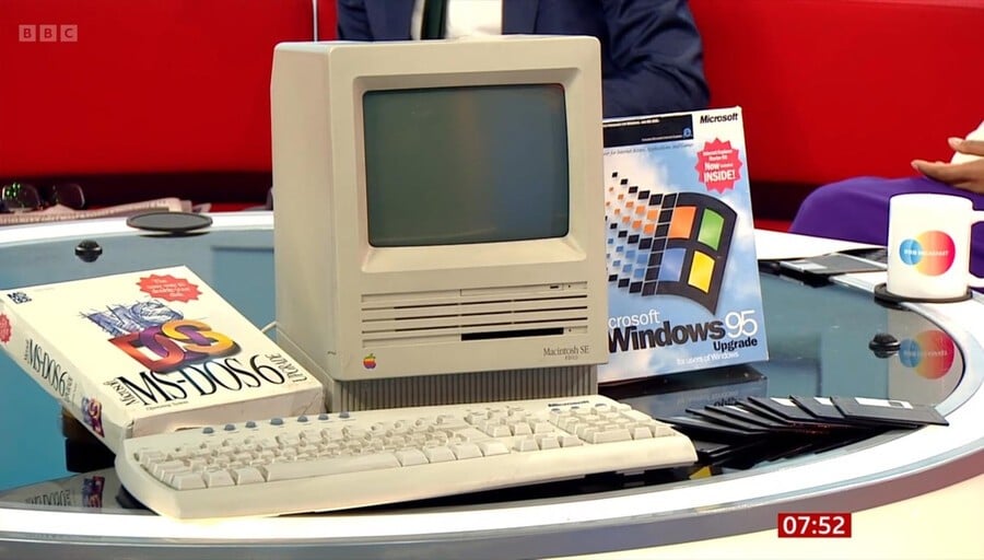 Random: “Surely They’re Trolling” – After The NES-Cart-In-A-SNES Debacle, The BBC Marks Windows 95’s 30th With An Apple Mac