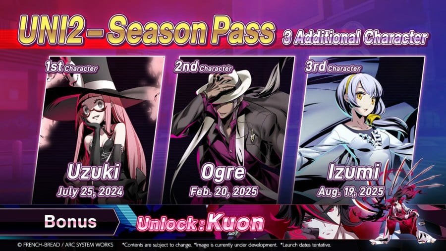 Under Night In-Birth II Sys:Celes Adds A New DLC Fighter Later This Month