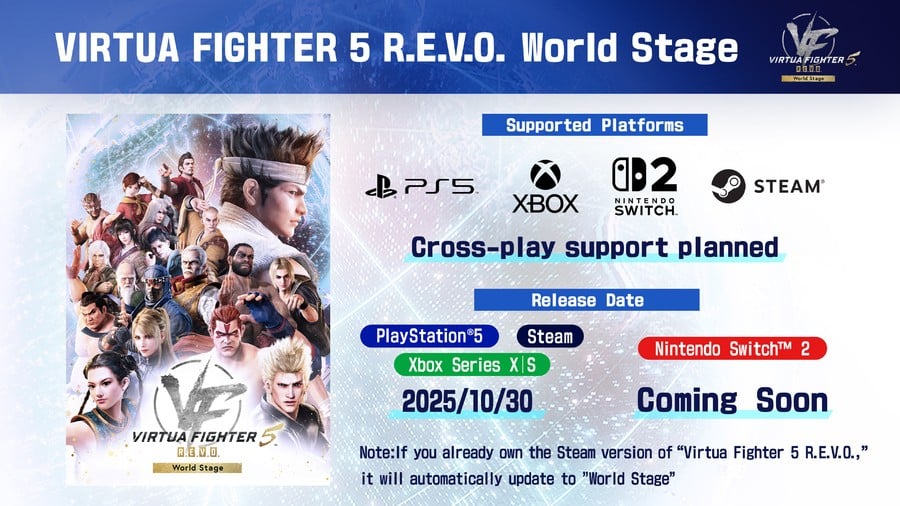 Video: Sega Unveils New Virtua Fighter 5 R.E.V.O. World Stage Trailer