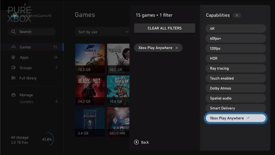 Xbox Is Making It Easier To Find ‘Play Anywhere’ Titles In Your Library