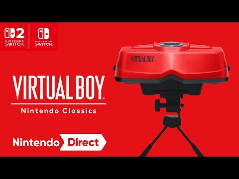 Virtual Boy – Nintendo Classics announced for Nintendo Switch Online + Expansion Pack