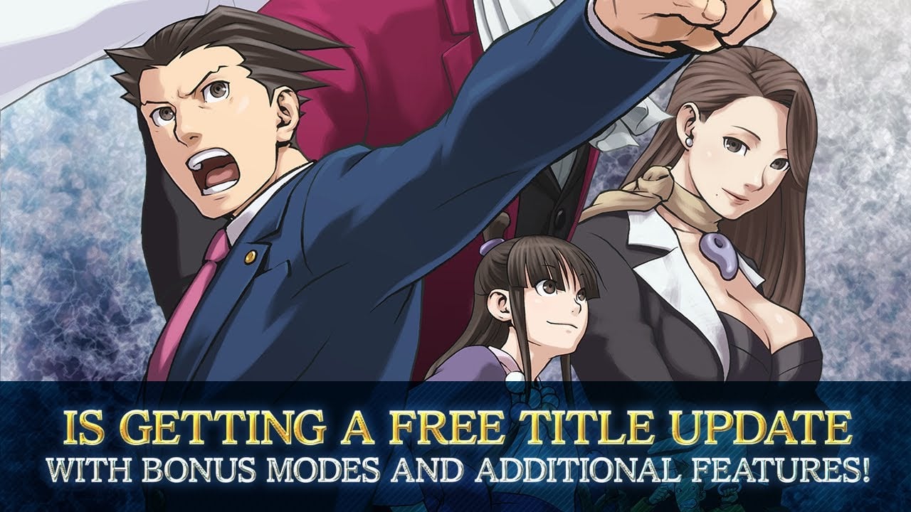 Phoenix Wright: Ace Attorney Trilogy free title update announced